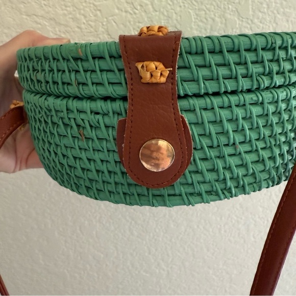 Rattan Imoshion Vegan Purse~NWT - Picture 4 of 8